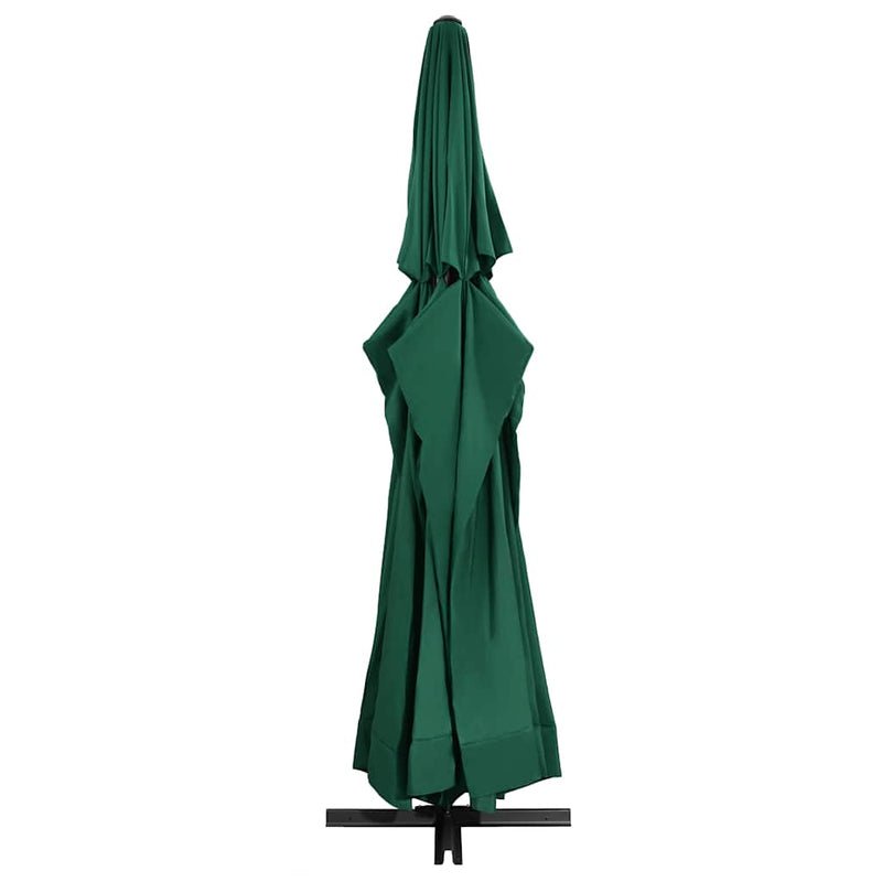 Load image into Gallery viewer, Vidaxl parasol met aluminium paal 600 cm groen

