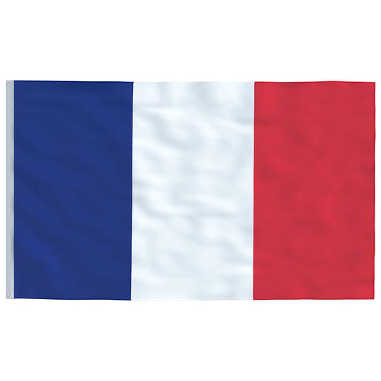 Vidaxl vlag frankrijk 90x150 cm