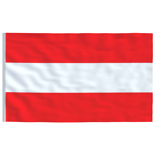 VidaXL Vlag Oostenrijk 90x150 cm