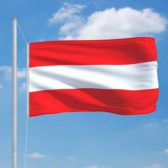 VidaXL Vlag Oostenrijk 90x150 cm