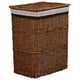Vidaxl wasmand wilgen bruin