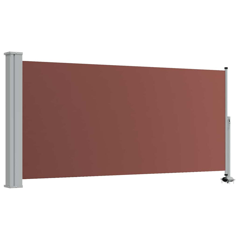 Afbeelding laden in galerijviewer, Vidaxl tuinscherm uittrekbaar 120x300 cm bruin
