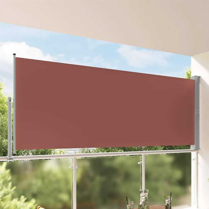 Load image into Gallery viewer, Vidaxl tuinscherm uittrekbaar 140x300 cm bruin

