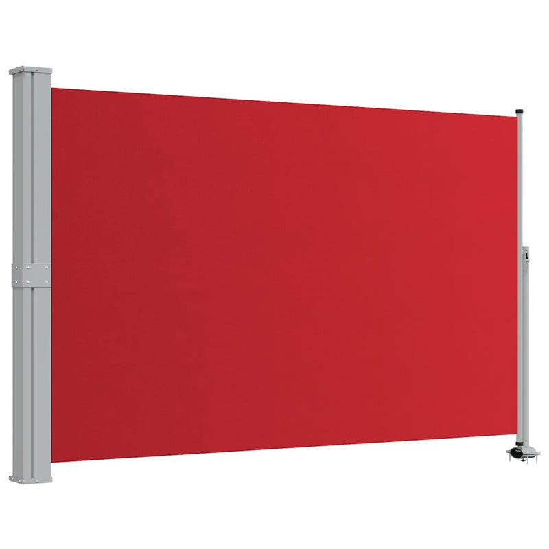 Load image into Gallery viewer, Vidaxl tuinscherm uittrekbaar 160x300 cm rood
