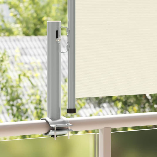 Vidaxl tuinscherm uittrekbaar 60x300 cm crèmekleurig