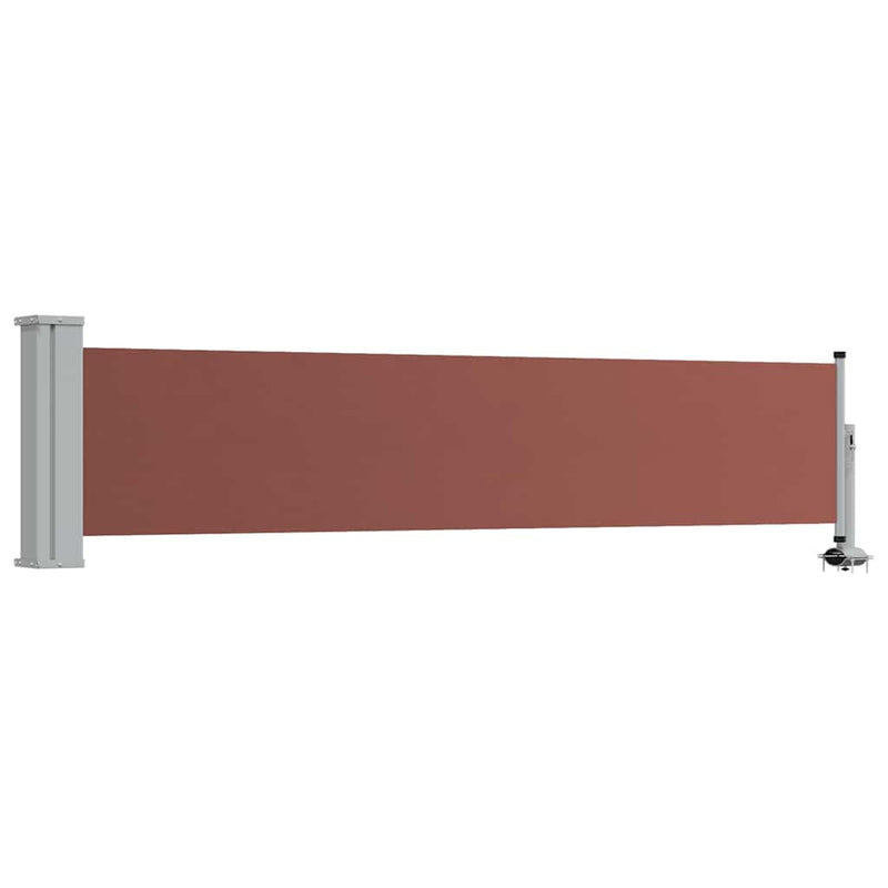 Load image into Gallery viewer, Vidaxl tuinscherm uittrekbaar 60x300 cm bruin
