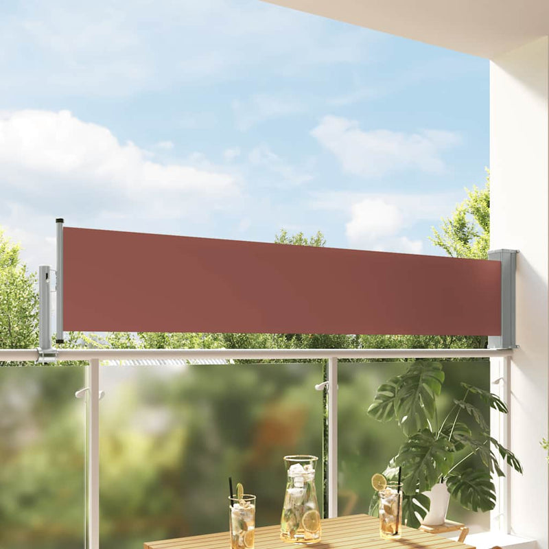 Load image into Gallery viewer, Vidaxl tuinscherm uittrekbaar 60x300 cm bruin
