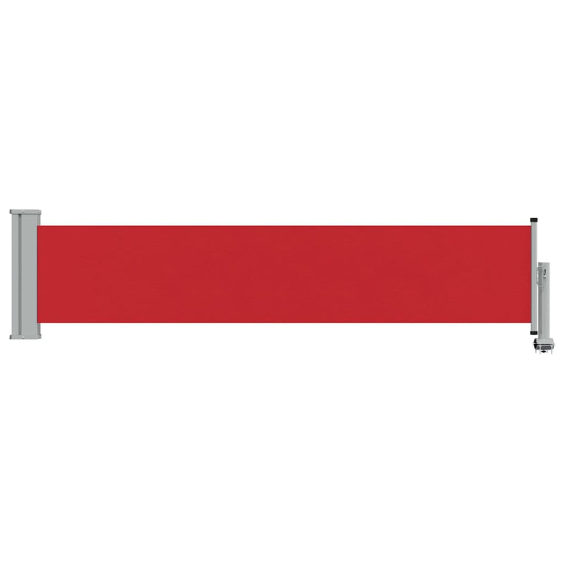 Load image into Gallery viewer, Vidaxl tuinscherm uittrekbaar 60x300 cm rood
