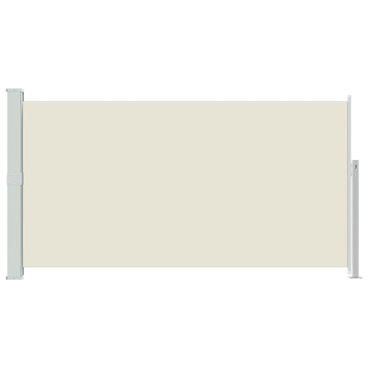 Vidaxl tuinscherm uittrekbaar 170x300 cm crème
