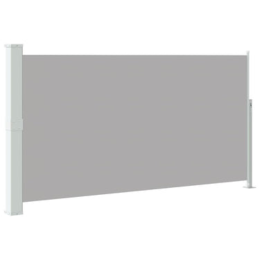 Vidaxl tuinscherm uittrekbaar 170x300 cm grijs