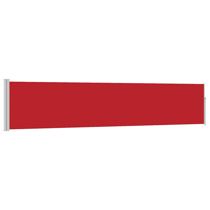 Load image into Gallery viewer, Vidaxl tuinscherm uittrekbaar 100x500 cm rood
