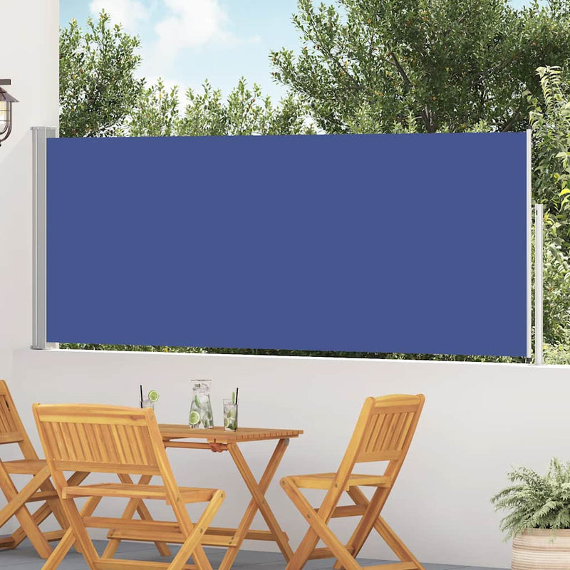 Load image into Gallery viewer, Vidaxl tuinscherm uittrekbaar 120x500 cm blauw
