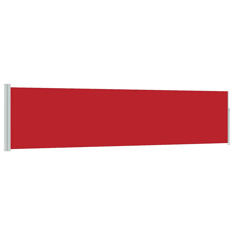 Load image into Gallery viewer, Vidaxl tuinscherm uittrekbaar 120x500 cm rood
