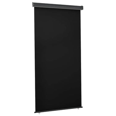 Vidaxl balkonscherm 125x250 cm zwart