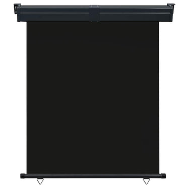 Vidaxl balkonscherm 145x250 cm zwart