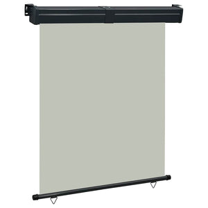 Vidaxl balkonscherm 145x250 cm grijs