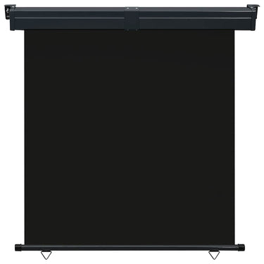 Vidaxl balkonscherm 175x250 cm zwart