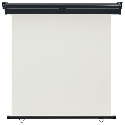 Vidaxl balkonscherm 175x250 cm crèmekleurig