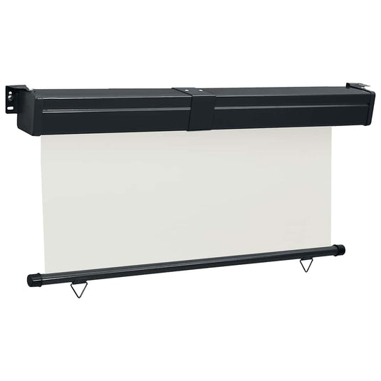 Vidaxl balkonscherm 175x250 cm crèmekleurig