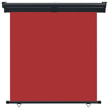 Vidaxl balkonscherm 175x250 cm rood