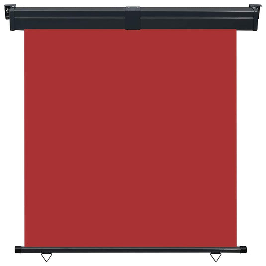 Vidaxl balkonscherm 175x250 cm rood