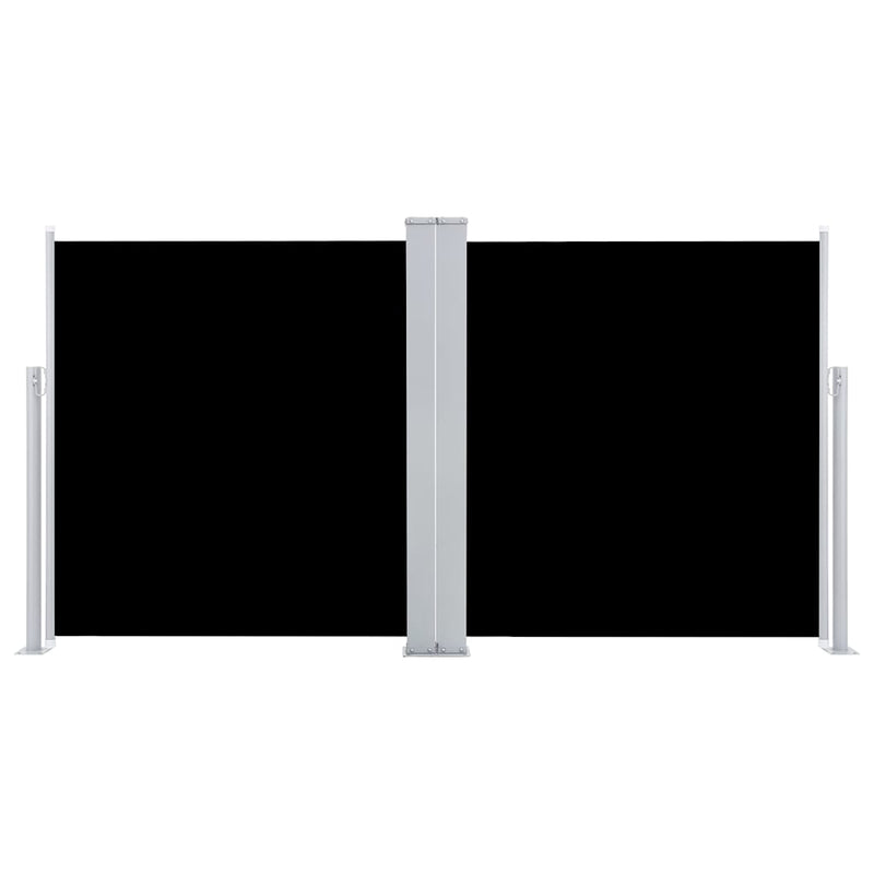 Load image into Gallery viewer, Vidaxl windscherm uittrekbaar 100x600 cm zwart
