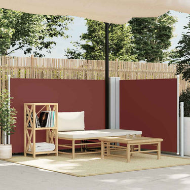 Vidaxl windscherm uittrekbaar 100x600 cm bruin
