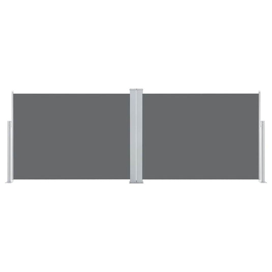 Vidaxl windscherm uittrekbaar 120x1000 cm antraciet