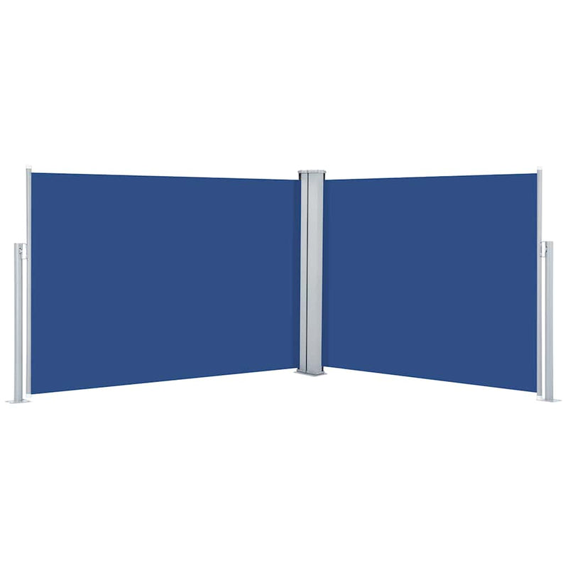 Load image into Gallery viewer, Vidaxl windscherm uittrekbaar 120x1000 cm blauw
