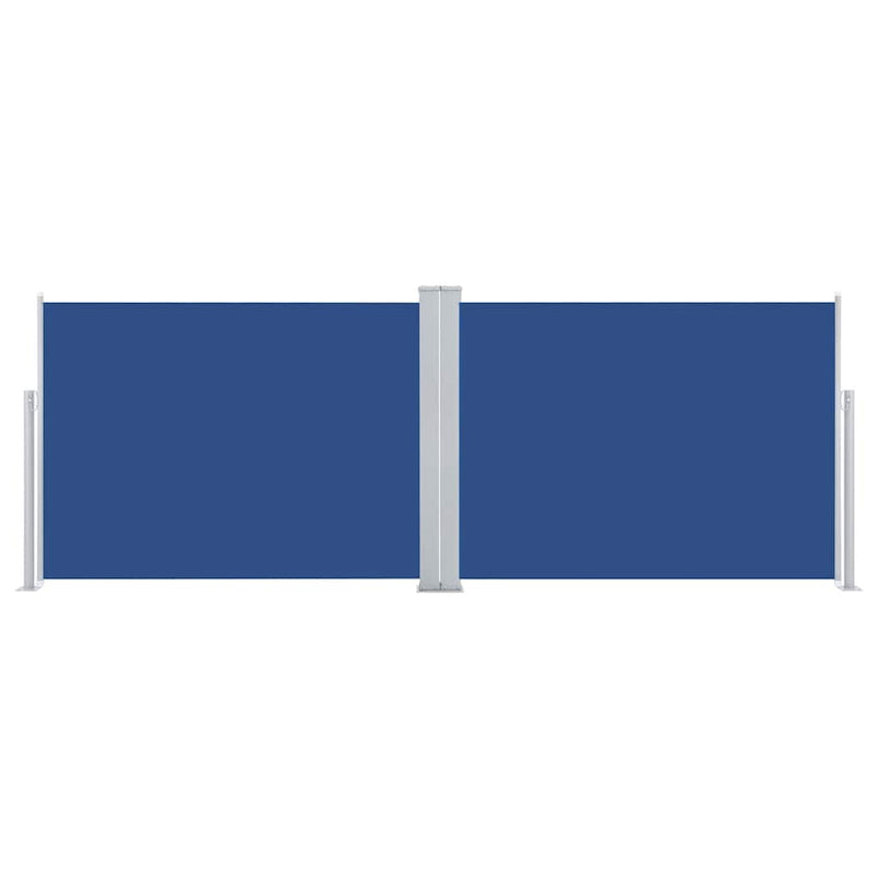 Load image into Gallery viewer, Vidaxl windscherm uittrekbaar 120x1000 cm blauw
