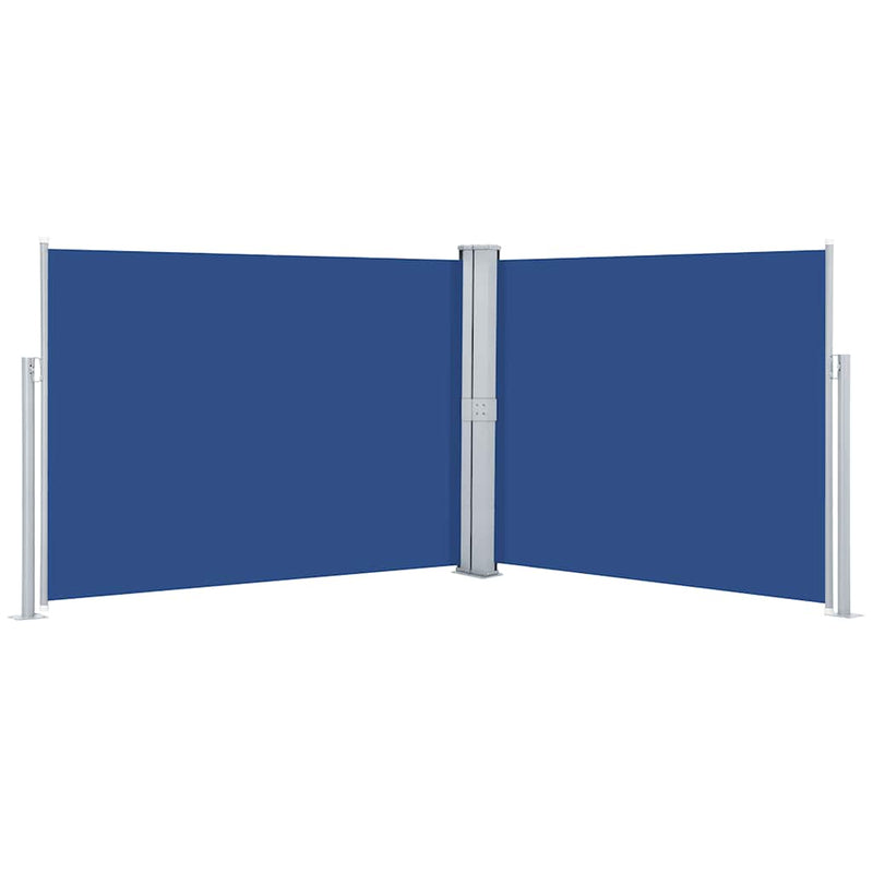 Load image into Gallery viewer, Vidaxl windscherm uittrekbaar 140x1000 cm blauw
