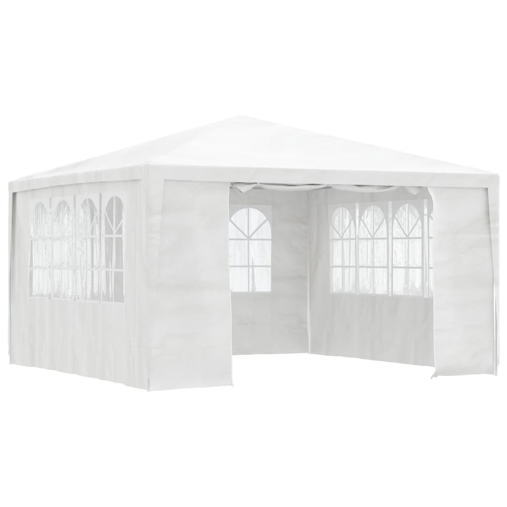 VidaXL Partytent met zijwanden professioneel 90 g m² 4x4 m wit