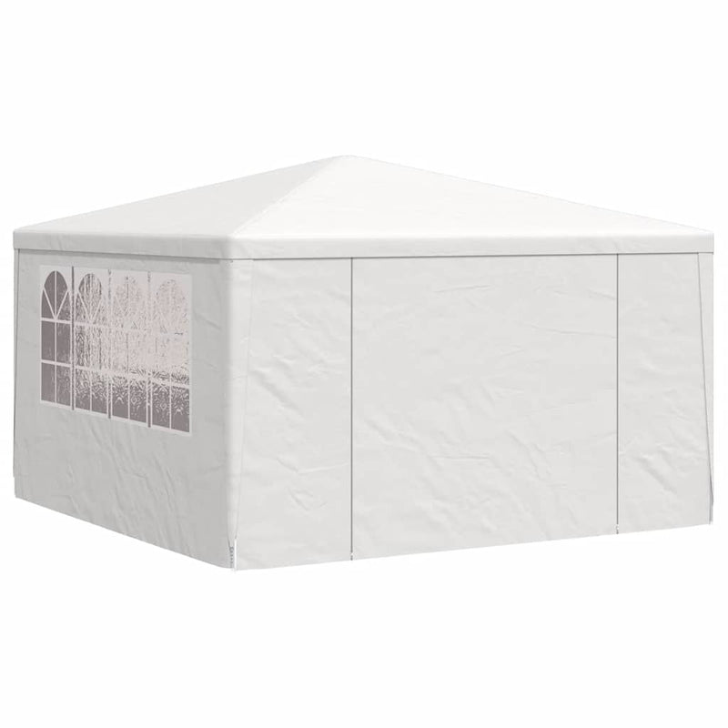 Load image into Gallery viewer, Vidaxl partytent met zijwanden professioneel 90 g m² 4x4 m wit
