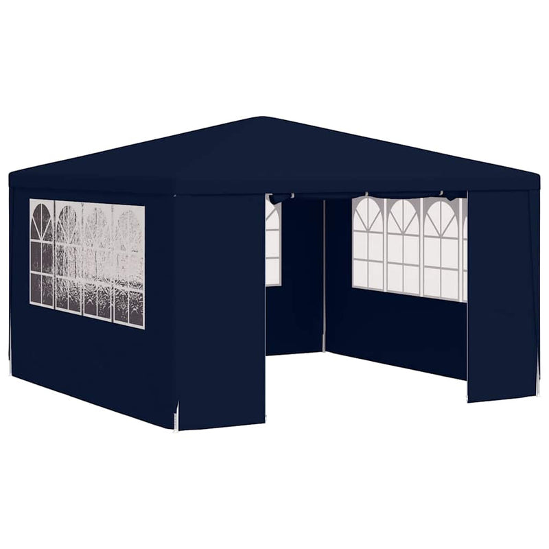 Load image into Gallery viewer, Vidaxl partytent met zijwanden professioneel 90 g m² 4x4 m blauw
