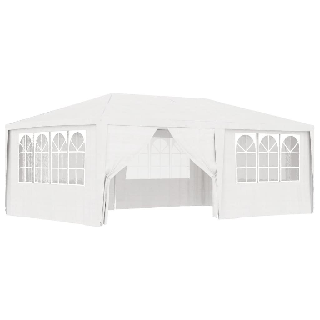 VidaXL Partytent met zijwanden professioneel 90 g m² 4x6 m wit