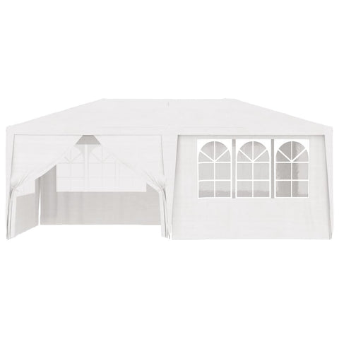 VidaXL Partytent met zijwanden professioneel 90 g m² 4x6 m wit