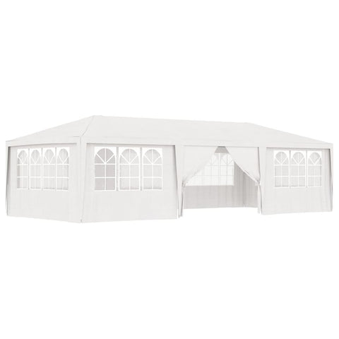 VidaXL Partytent met zijwanden professioneel 90 g m² 4x9 m wit