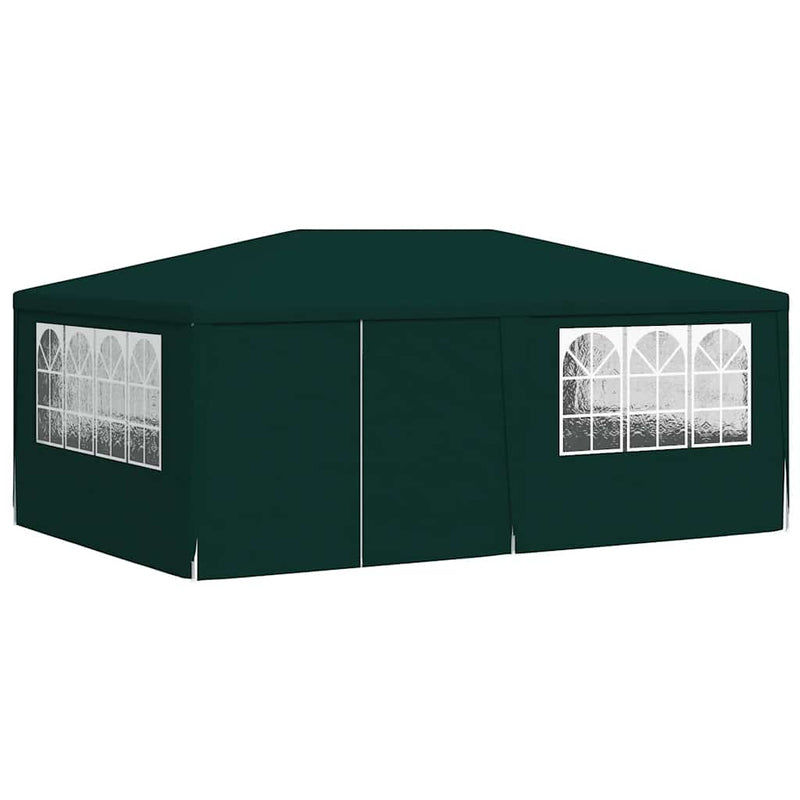 Load image into Gallery viewer, Vidaxl partytent met zijwanden professioneel 90 g m² 4x6 m groen
