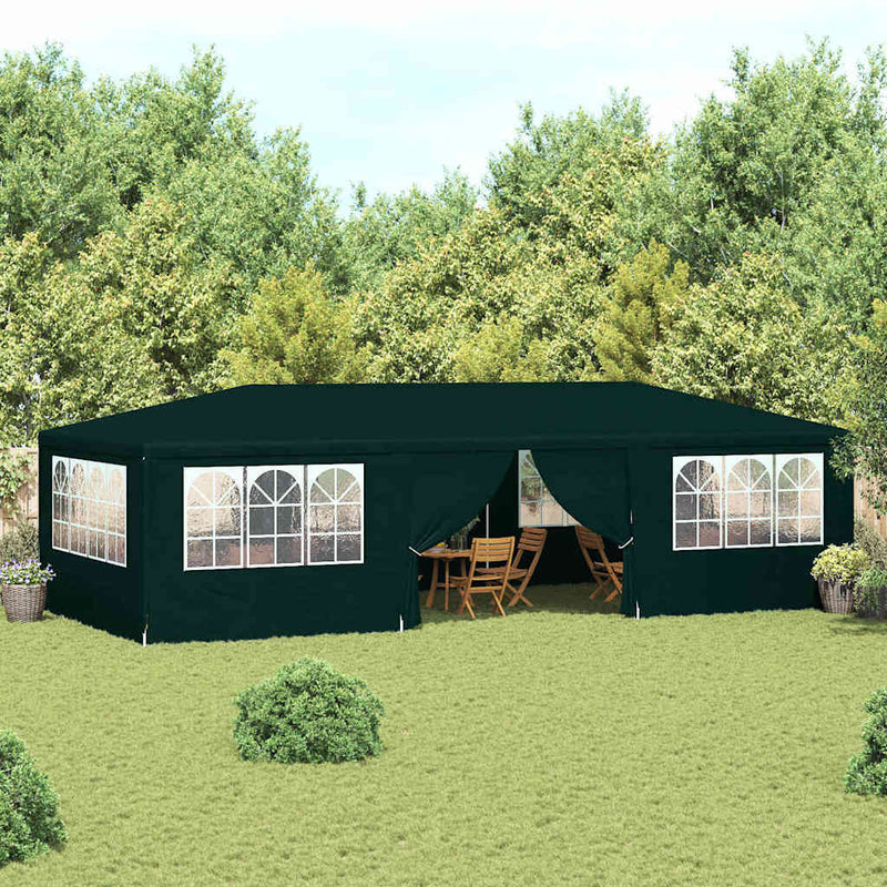Load image into Gallery viewer, Vidaxl partytent met zijwanden professioneel 90 g m² 4x9 m groen
