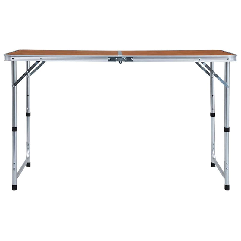Load image into Gallery viewer, Vidaxl campingtafel inklapbaar 120x60 cm aluminium
