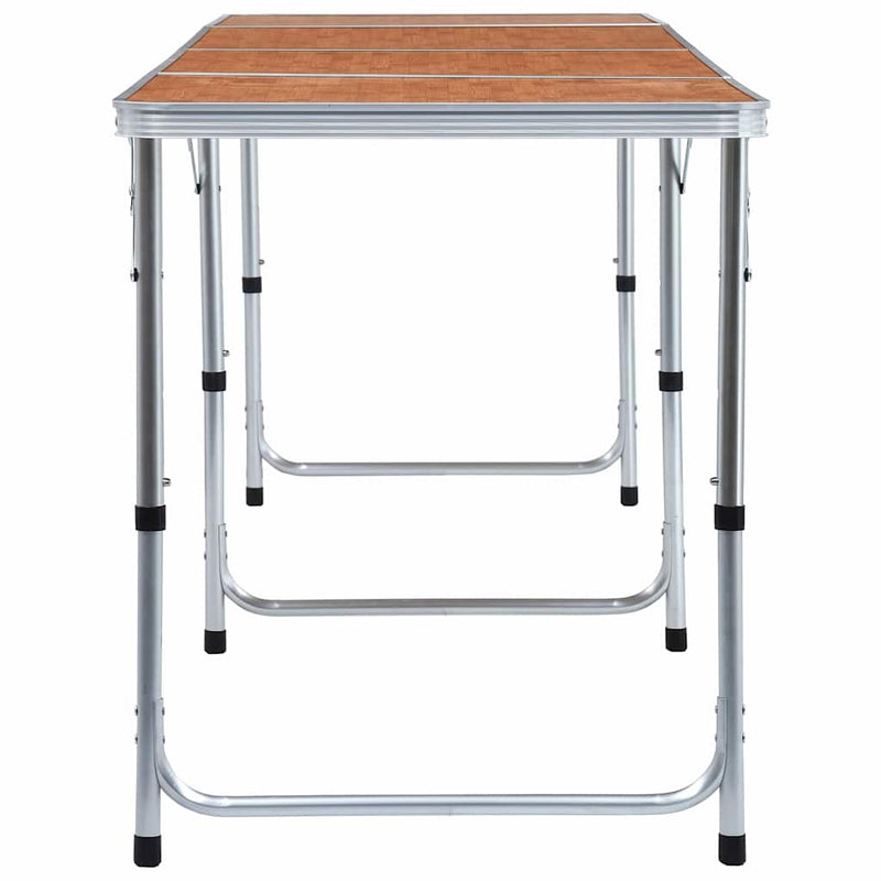 Load image into Gallery viewer, Vidaxl campingtafel inklapbaar 240x60 cm aluminium
