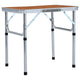 Vidaxl campingtafel inklapbaar 60x45 cm aluminium