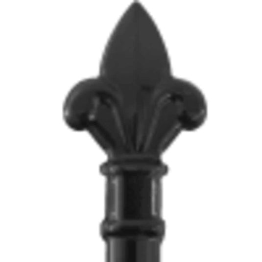 Vidaxl hekpoort dubbele deur met speren bovenkant 400x175 cm