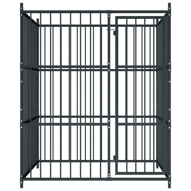 Load image into Gallery viewer, VidaXL Hondenkennel voor buiten 150x150x185 cm
