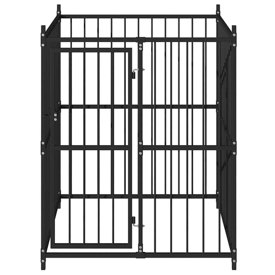 VidaXL Hondenkennel voor buiten 120x120x150 cm