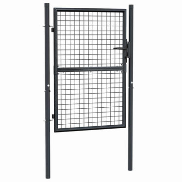 Vidaxl tuinhek van gaas gegalvaniseerd staal 100x125 cm grijs