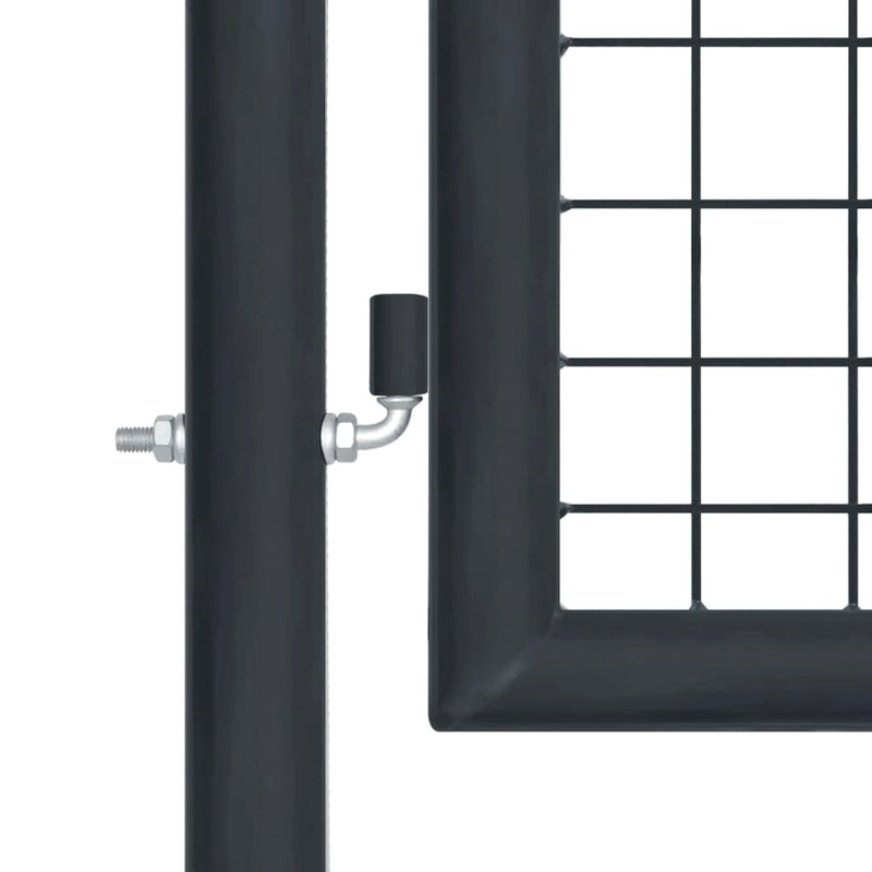 Load image into Gallery viewer, VidaXL Gaaspoort 400x150 cm gegalvaniseerd staal grijs
