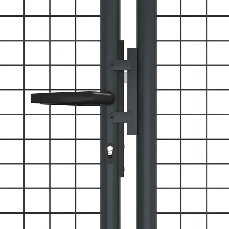 Load image into Gallery viewer, VidaXL Gaaspoort 400x175 cm gegalvaniseerd staal grijs
