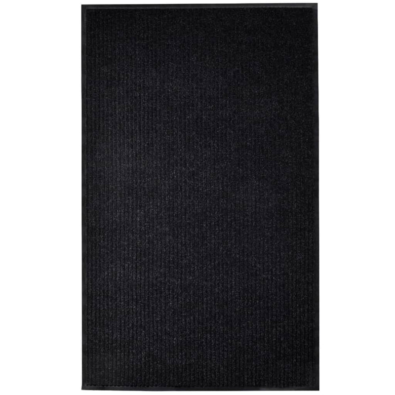 Afbeelding laden in galerijviewer, Vidaxl deurmat 117x220 cm pvc zwart
