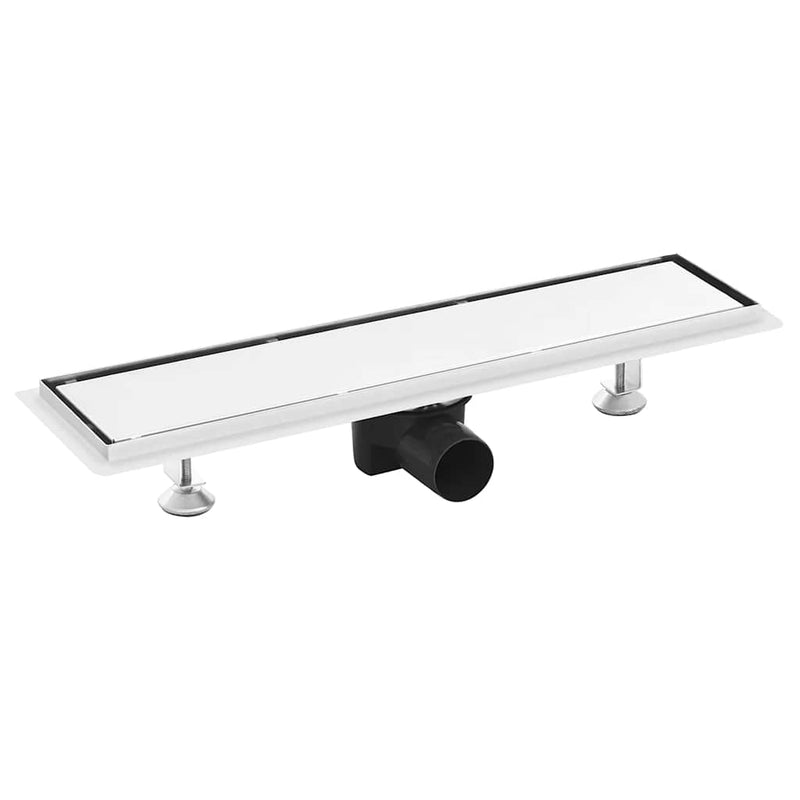 Load image into Gallery viewer, Vidaxl doucheafvoer met 2-in-1 deksel 53x14 cm roestvrij staal
